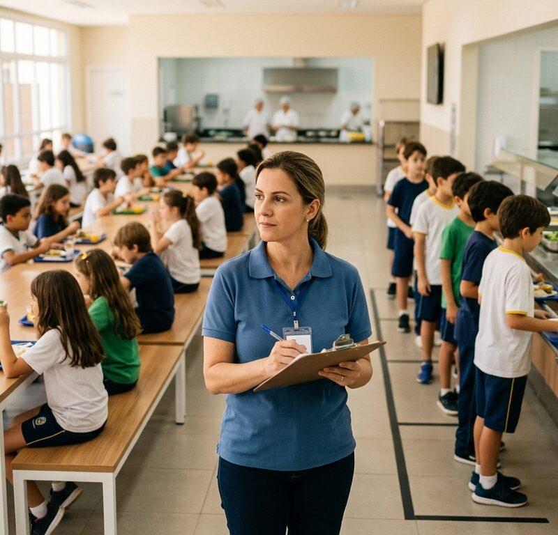 Como calcular a capacidade de uma cantina escolar