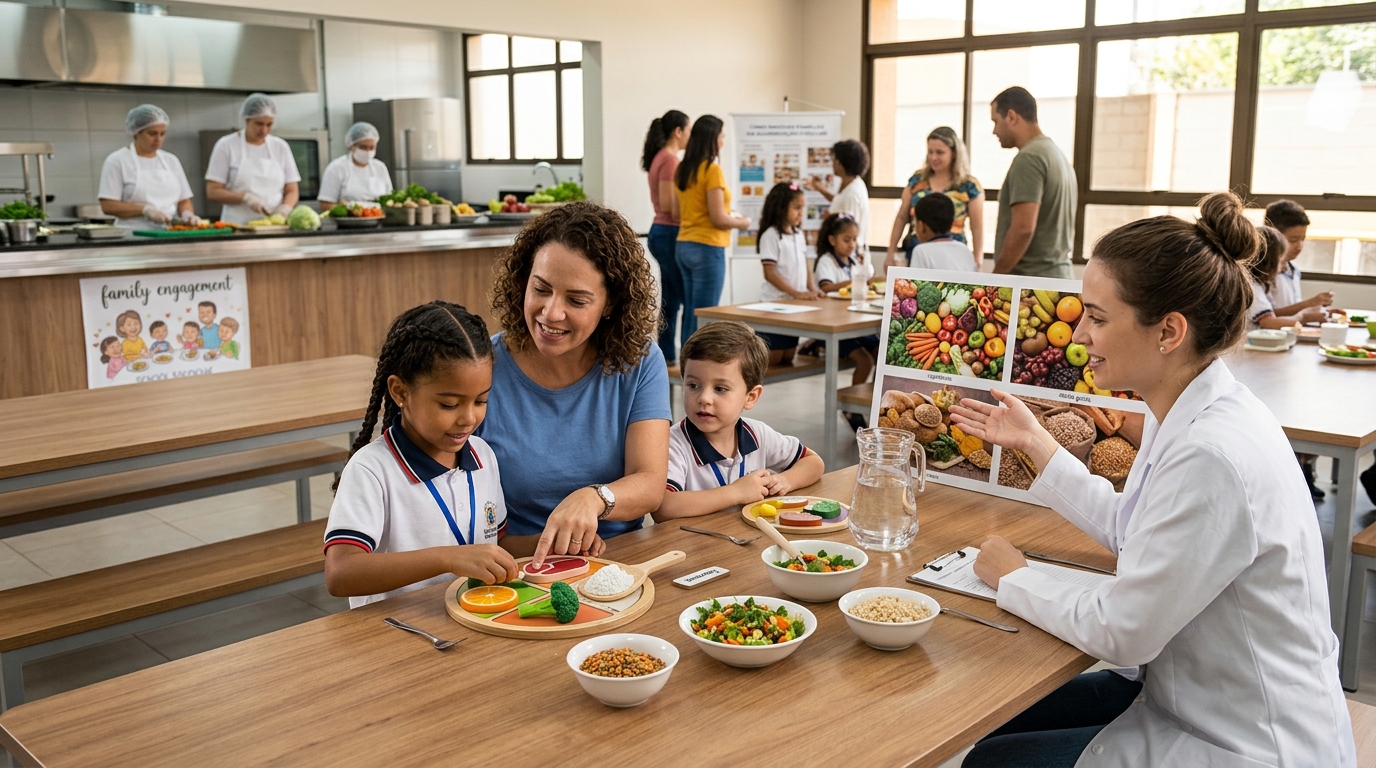 Como envolver famílias na alimentação escolar Como envolver famílias na alimentação escolar