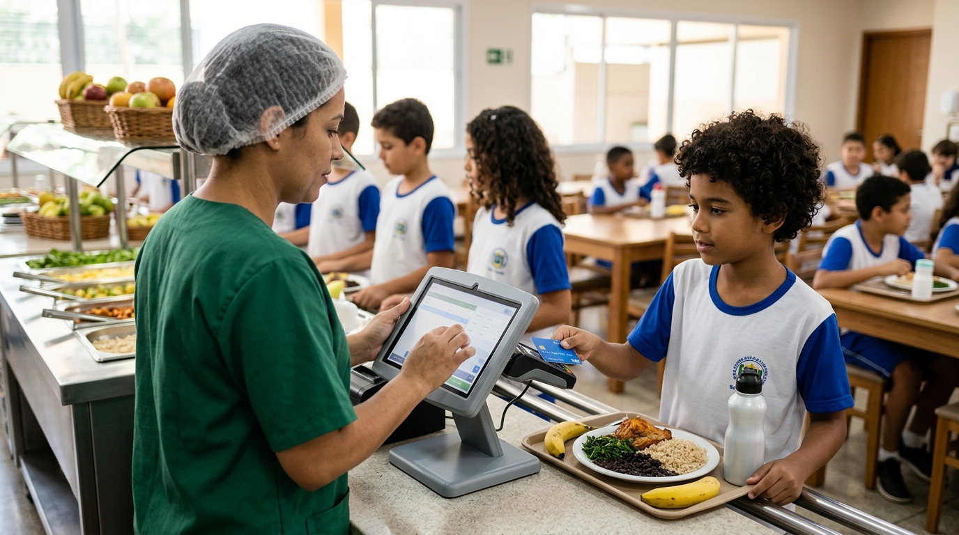 Gestão da cantina escolar com dados de vendas Gestão da cantina escolar com dados de vendas