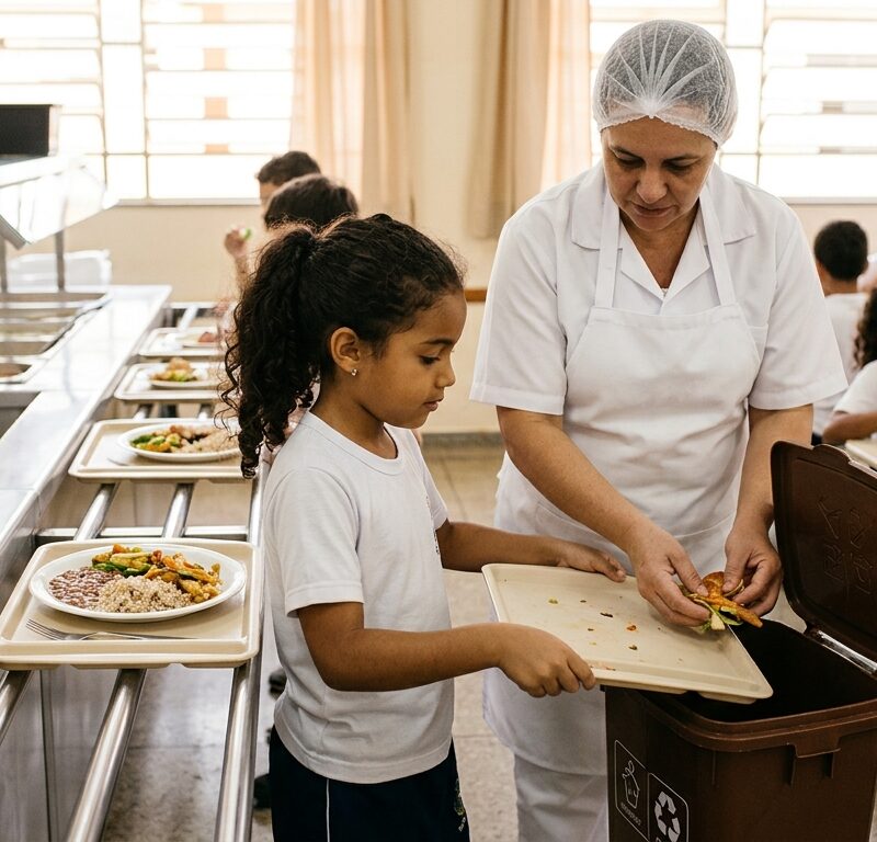Como reduzir o desperdício de alimentos na escola