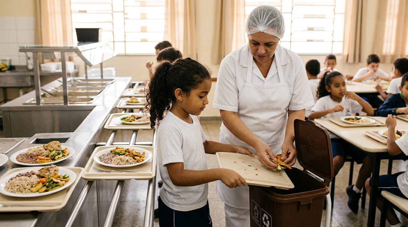 Como reduzir o desperdício de alimentos na escola Como reduzir o desperdício de alimentos na escola
