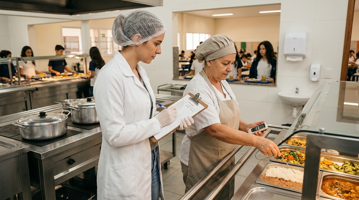 Segurança alimentar na escola: checklist de boas práticas