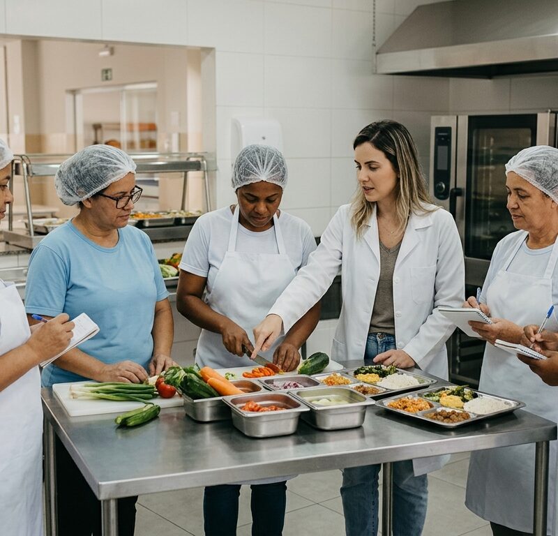 Treinamento para Equipe de Cantina Escolar