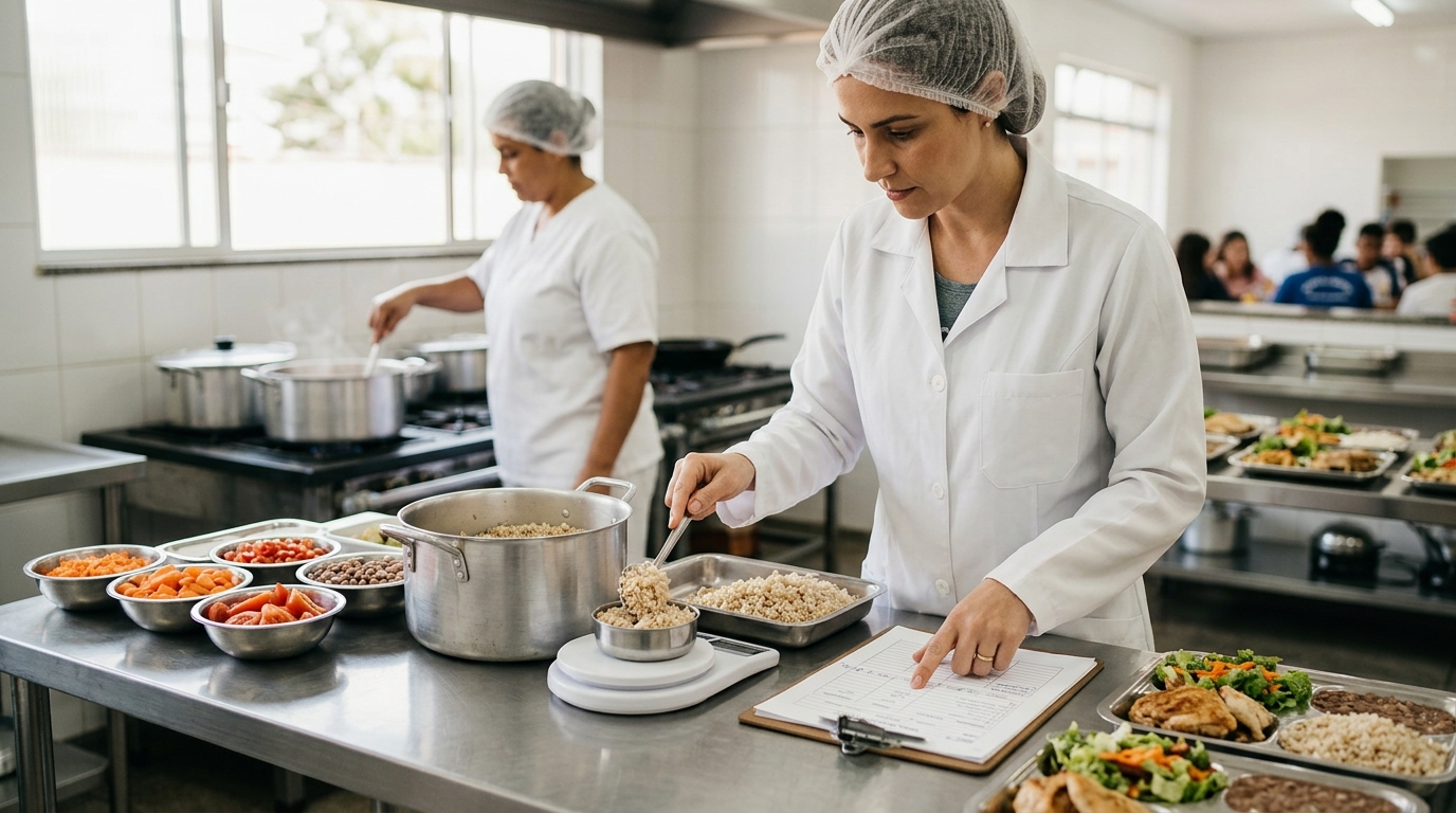 Ficha técnica na alimentação escolar: receitas e porções Ficha técnica na alimentação escolar: receitas e porções